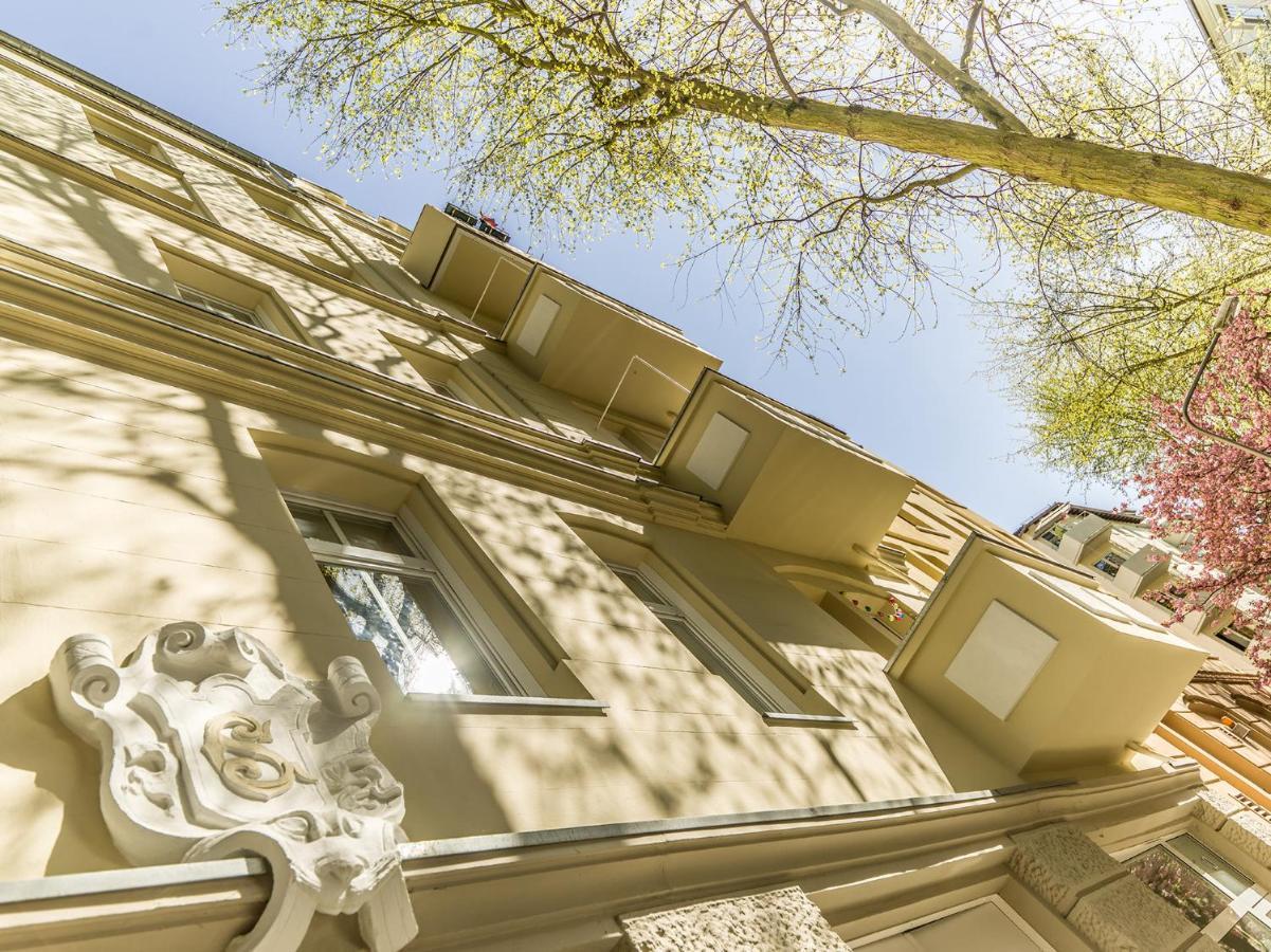 Hochwertige Altbauwohnung Im Modernen Stil In Wiesbaden - Kueche - Terrasse - Wlan - Zentral ภายนอก รูปภาพ